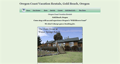 Desktop Screenshot of oregoncoastrentals.com