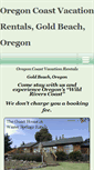 Mobile Screenshot of oregoncoastrentals.com